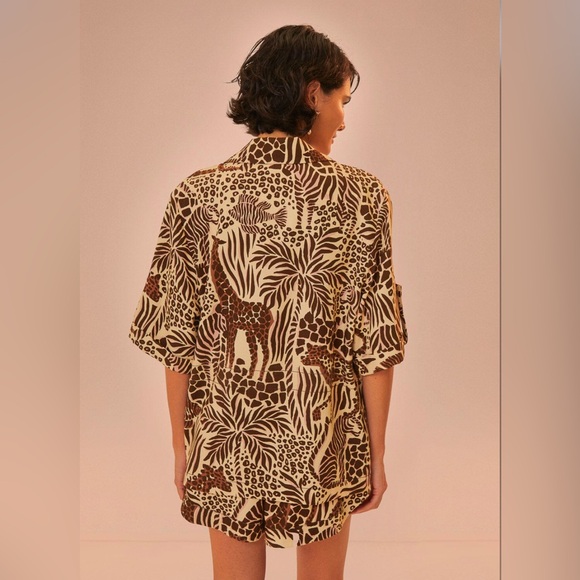 Farm Rio Sand Safari Shirt - Picture 7 of 9